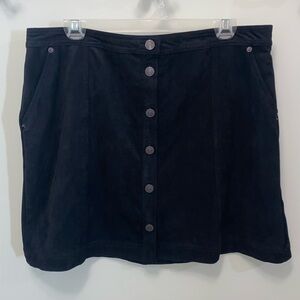 Abercrombie & Fitch Black A-Line Mini Skirt Casual